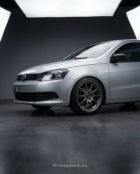 2015 Volkswagen Saveiro Trendline with Enkei DRACO 5x114.3 18x8.0+45 Anthracite wheels