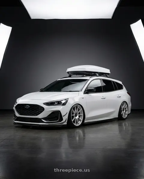 2023 ford focus wagon with Rotiform 1PC R170 DTM 5X108/5X114.3 19X8.5 +45 SILVER wheels