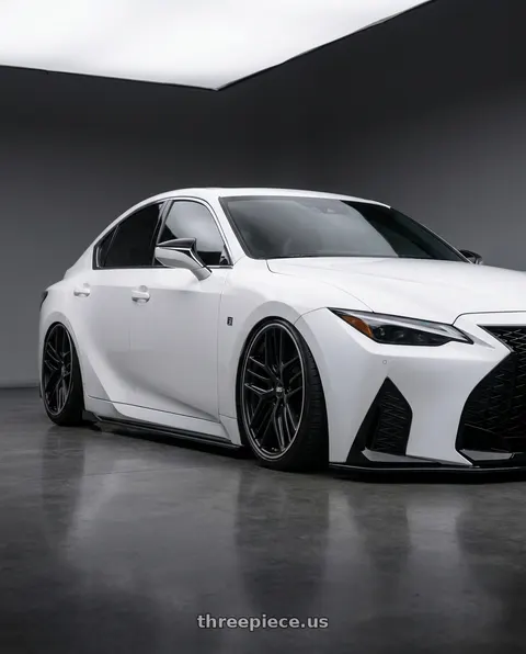 2024 Lexus IS350 with BBS CC-R 5x114.3 19x8.5+30 Satin Black wheels