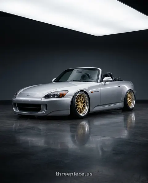2000 Honda S2000 with Work Brombacher Mesh wheels