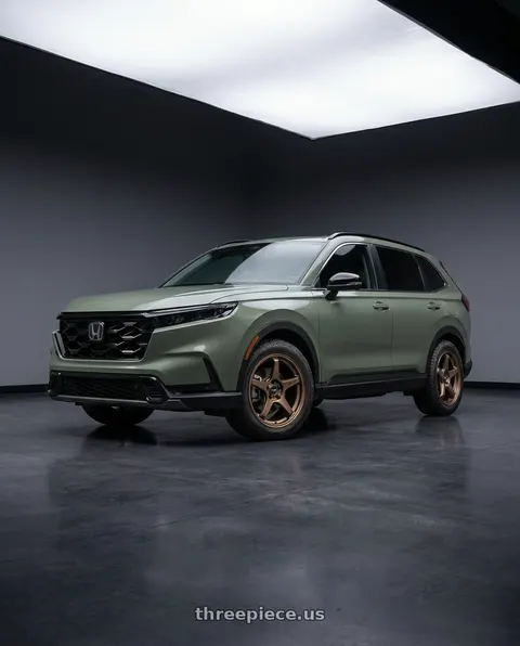 2026 Honda CR-V with Enkei TS-5 5x114.3 18x8.5+38 Bronze wheels
