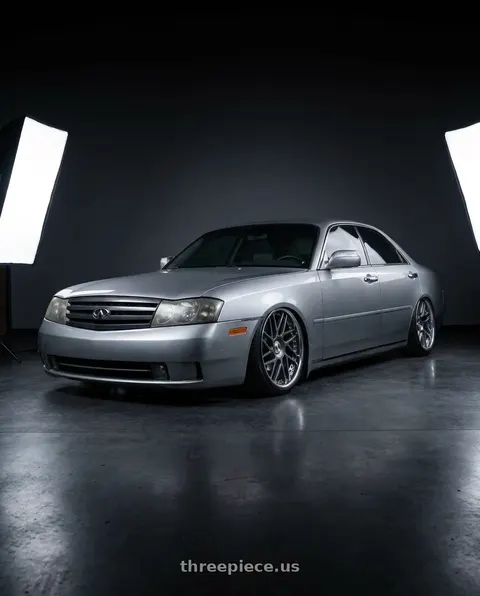 2004 INFINITI M45 with Leon Hardiritt Geist 19x11.5+23 Super Low Disk wheels