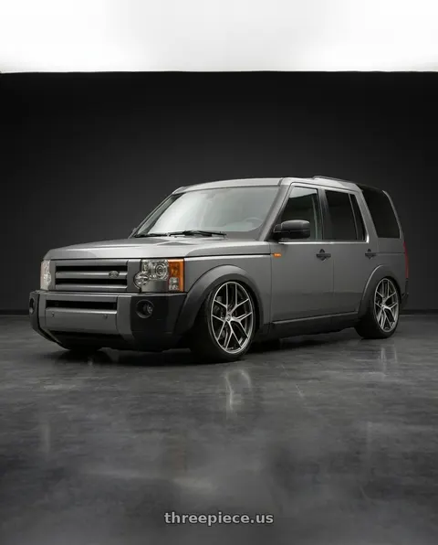 2004 Land Rover Discovery with BBS CC-R 5x120 19x9.5+40 Graphite w/ Diamond Cut Face wheels