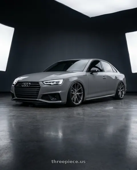 2023 Audi S4 with Niche 1PC M116 MISANO 5X112 19X9.5 +35 MATTE GUN METAL wheels