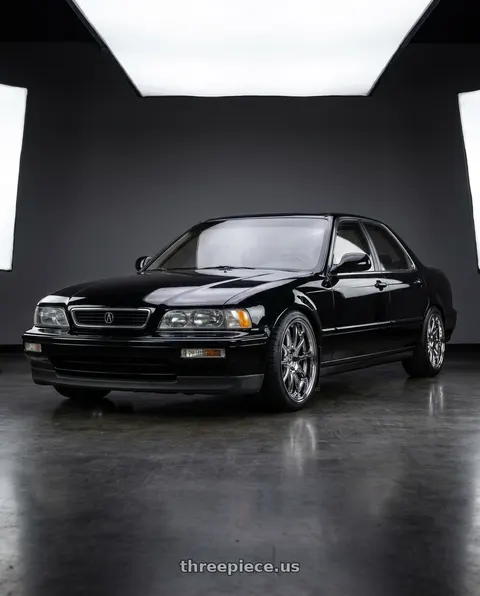 1993 Acura Legend with Aodhan DS02 5x114.3 18x9.5+15 Vacuum Chrome wheels