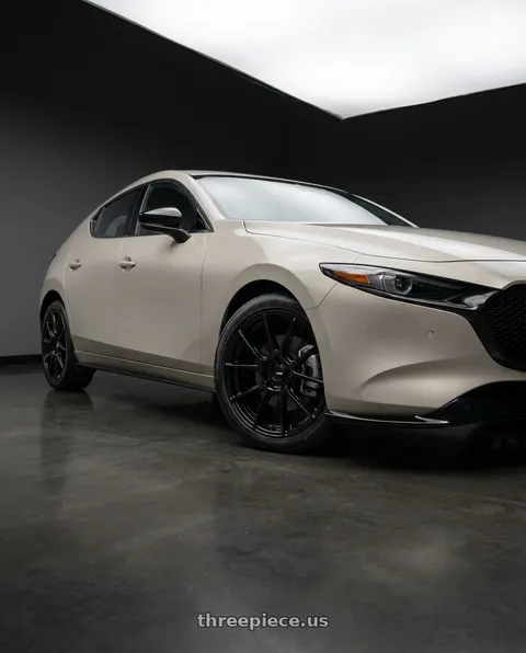2024 Mazda 3 Premium with Enkei TS-V 5x114.3 18x8.5+38 Gloss Black wheels