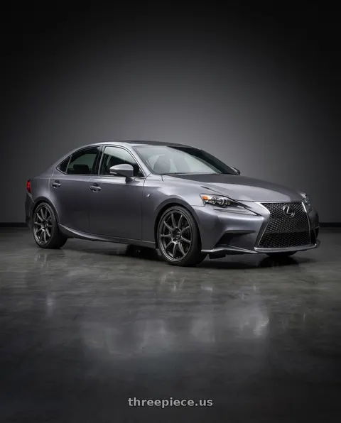 2017 Lexus is with Enkei PF09 5x114.3 18x8.5+45 Dark Silver wheels