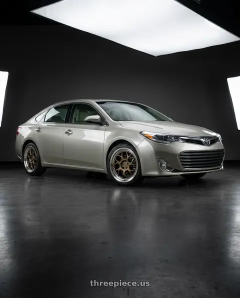 2013 Toyota Avalon with Aodhan DS01 5x114.3 18x8.5+35 Bronze w/Machined Lip wheels