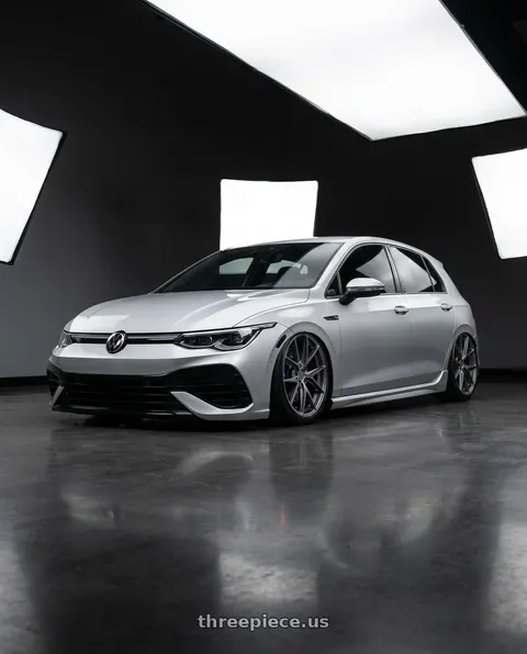 2024 Volkswagen Golf R with Niche 1PC M116 MISANO 5X112 19X9.5 +50 MATTE GUN METAL wheels