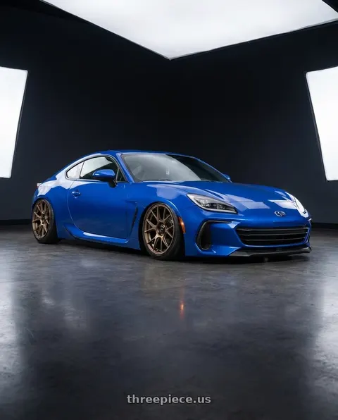 2024 Subaru BRZ with Konig Ampliform 5x114.3 18x8.5+35 Gloss Bronze wheels