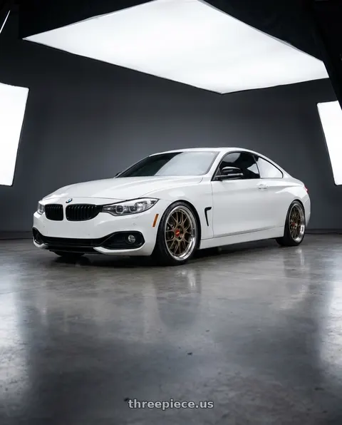 2015 bmw 428i coupe with BBS LM-R 5x120 20x9.5+23 Matte Bronze wheels