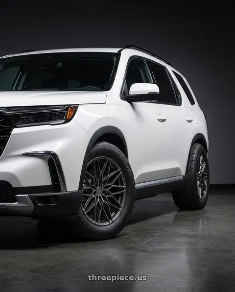 2023 Honda Pilot with Niche 1PC NC277 CALABRIA 5 5X112 22x9 +20 MATTE GUNMETAL wheels