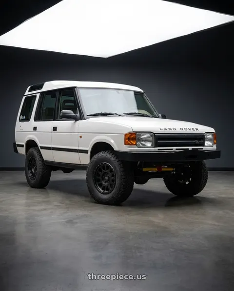1996 Land Rover Discovery with Method MR305 NV 16x8 0mm Offset 6x5.5 108mm CB Double Black Wheel - MR305680601000 wheels
