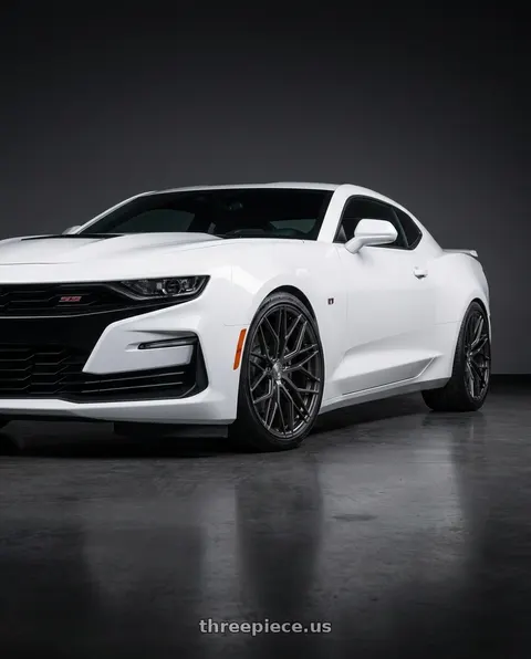 2022 Chevrolet Camaro with Avant Garde Wheels M520R 5X120 20x11 +45 Dark Graphite Metallic wheels