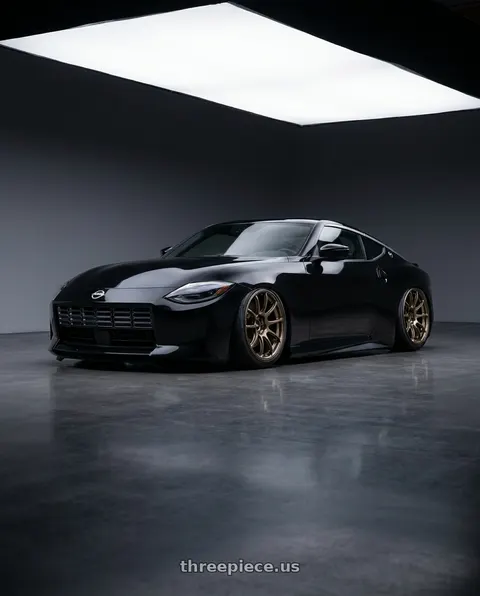2025 Nissan Z with Advan RZ II 5x114.3 19x9.0+25 Racing Bronze wheels