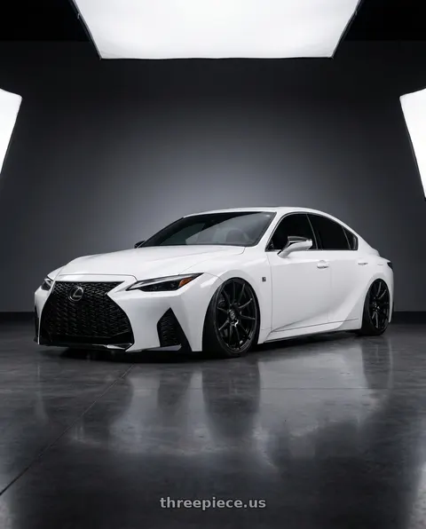 2024 Lexus IS350 with Forgestar CF10 5x114.3 19x9 +35 Gloss Black wheels