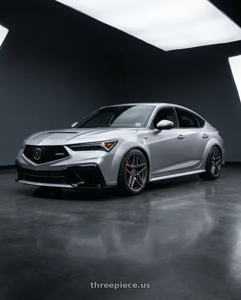 2025 Acura Integra Type S with Kansei K15G Astro 5X120 19x9.5 35 Gunmetal wheels