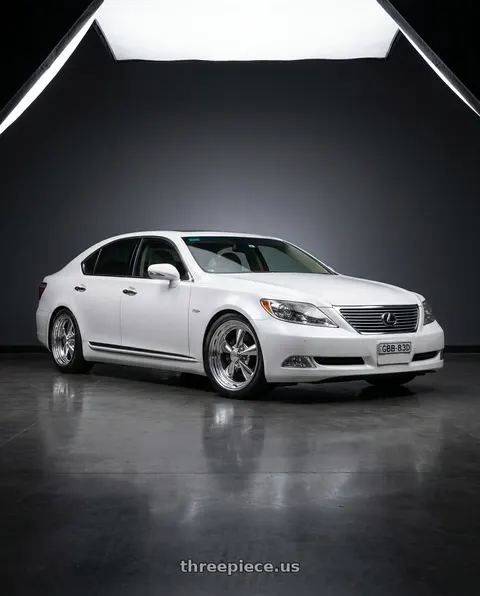 2011 Lexus LS460 with Cragar 08 S/S 5x114.3 14x7 +03 A108955 wheels
