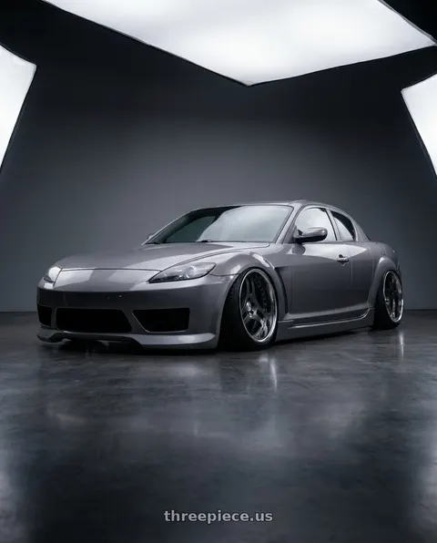 2008 Mazda RX-8 with Heritage Wheel TSUKUBA wheels