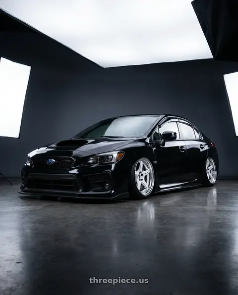 2018 Subaru WRX Limited with Work T5R 2P 5x114.3 18x10.0 +0 WHITE wheels