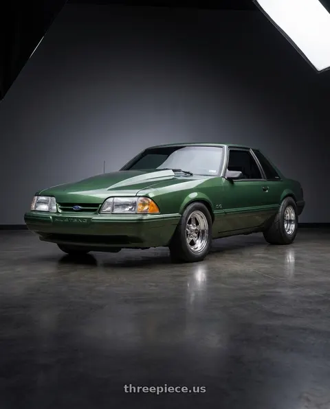 1990 Ford Mustang with WELD Racing ProStar 15x10 wheels