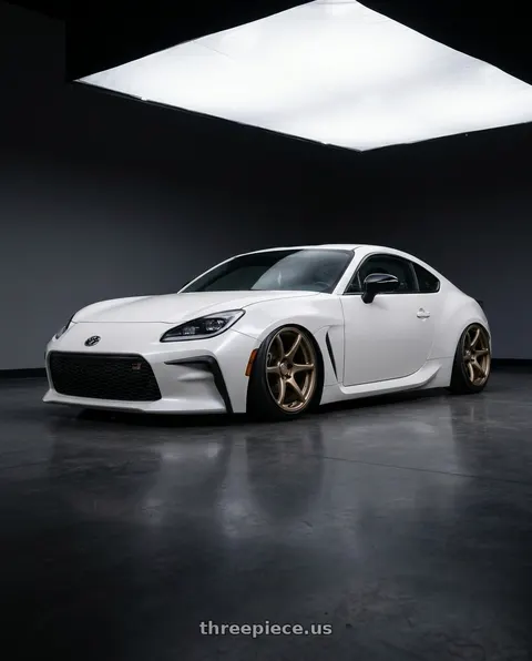 2016 Scion FR-S with Kansei K11B Tandem 5X100 18x8.5 35 Bronze wheels