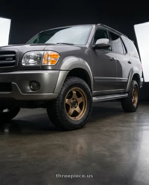 2004 Toyota Sequoia SR5 with Fittipaldi Offroad FT111Z 6x139.7 17x8.5 0 Satin Bronze wheels