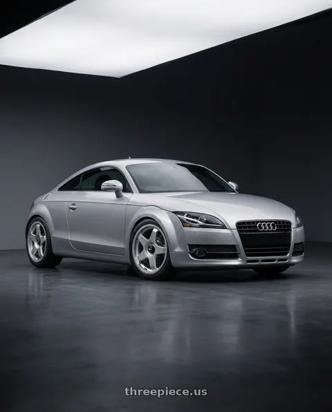 2008 Audi TT with fifteen52 CHICANE 5x112 / 5x120 18x8.5 +35 SPEED SILVER (GLOSS SILVER) wheels