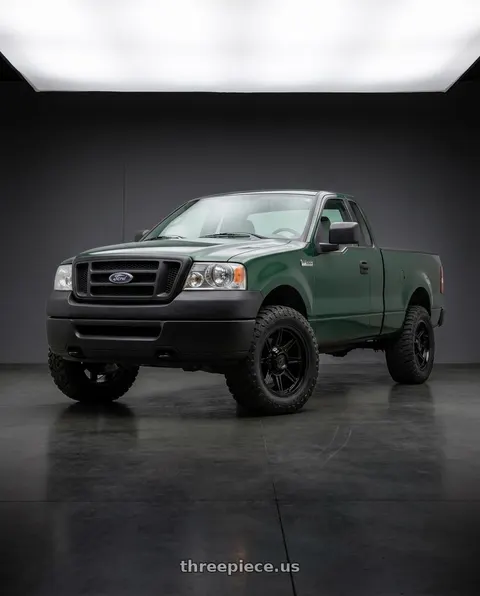 2008 Ford F-150 XL with Gear Off Road 773B 6X135/6x139.7 20x9 +18 Gloss Black wheels
