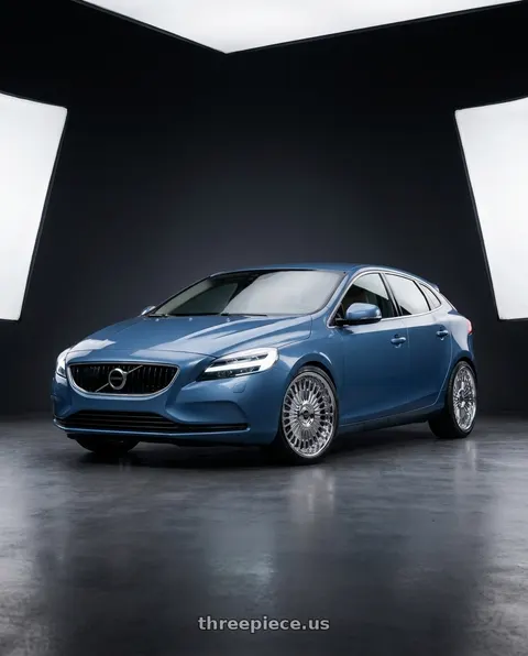 2019 Volvo v40 with Work Emitz wheels