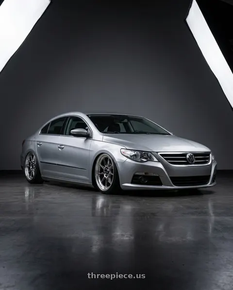 2015 Volkswagen CC with Konig Countergram 5x112 19x11+40 Hyper Chrome / Machined Lip wheels