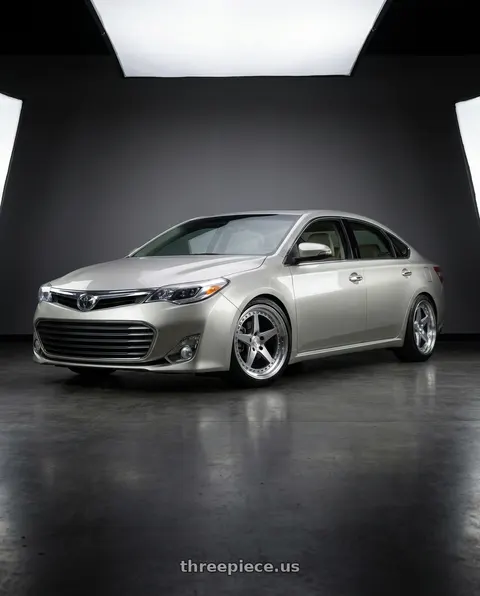 2013 Toyota Avalon with Aodhan DS05 5x114.3 18x9.5+30 Silver w/Machined Face wheels