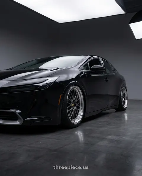 2026 Toyota Prius with BBS LM 5x114.3 17x7.5+38 Diamond Black wheels