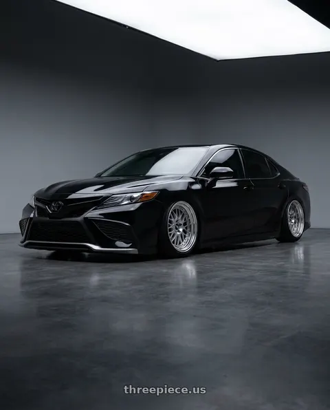 2023 Toyota Camry XSE with Work Meister M1 3p 5x108 18x9.5-34 R Disk Silver wheels
