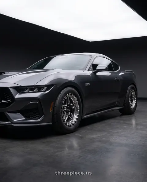 2024 Ford Mustang with Belak Industries Series 3 Wheel - Single Beadlock 5x120 15x9 +26 wheels