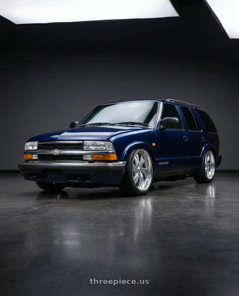 1999 Chevrolet Blazer with Dropstars 658SL 6X135 22x11 +40 - wheels
