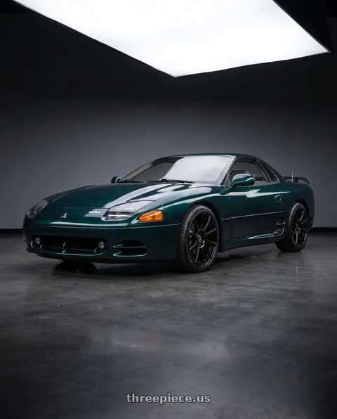 1995 Mitsubishi 3000GT VR-4 with Forgestar CF10 5x114.3 20x11 +56 Gloss Black wheels