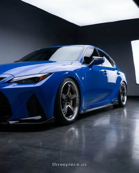 2021 Lexus IS350 F Sport with Advan Racing GT BEYOND 5x114.3 19x9.5 +38 RACING TITANIUM BLACK wheels
