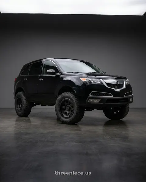 2012 Acura MDX with ATX Series AX201 5X114.3 18X9 +35 CAST IRON BLACK wheels