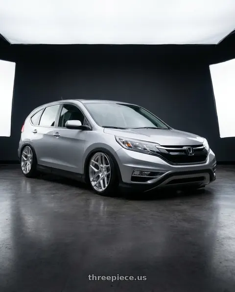 2015 Honda CR-V with MRR FS1 5x112 18x8.5  +25 Brushed Clear wheels
