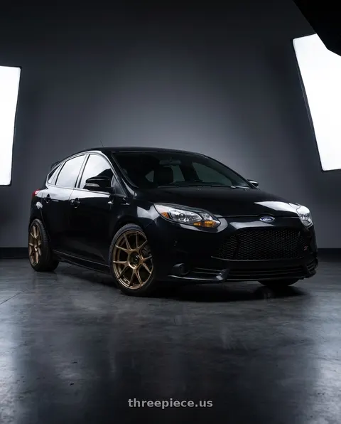 2013 Ford Focus ST with Konig Ampliform 5x114.3 19x9.5+35 Gloss Bronze wheels
