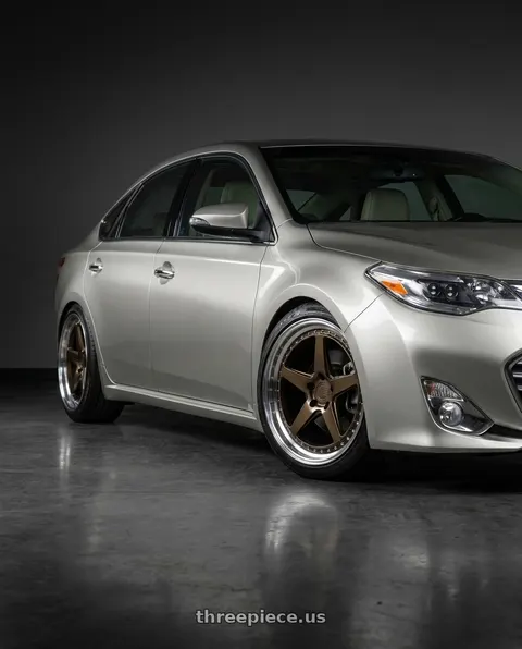2013 Toyota Avalon with Aodhan DS05 5x114.3 18x9.5+30 Bronze w/Machined Lip wheels