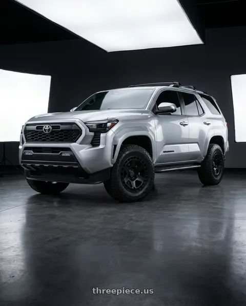2026 Toyota 4Runner with Black Rhino Hard Alloys BR022 BAHARI 6X139.7 17x9 +40 MATTE BLACK wheels