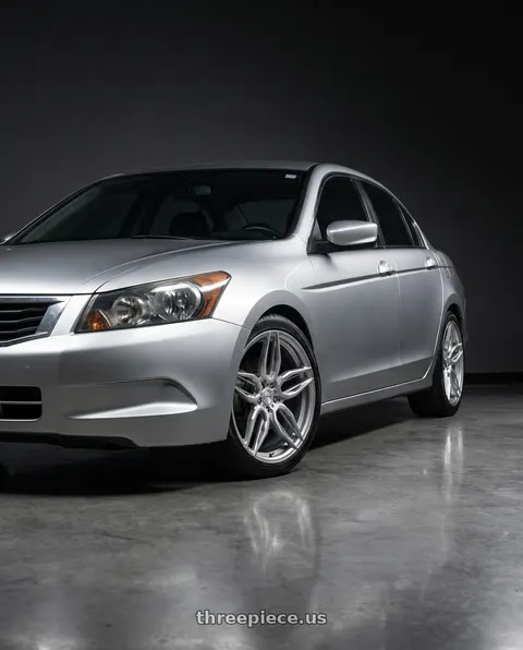 2010 Honda Accord with ADV.1 ADV005 5x130 20x9 +40 Platinum wheels