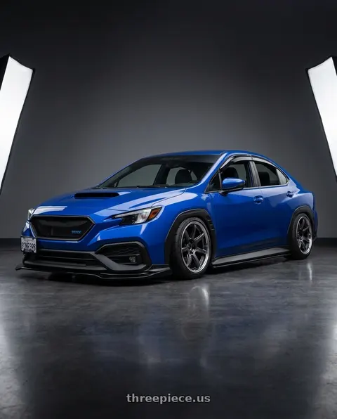 2023 Subaru WRX with Work Emotion T7R 2P wheels