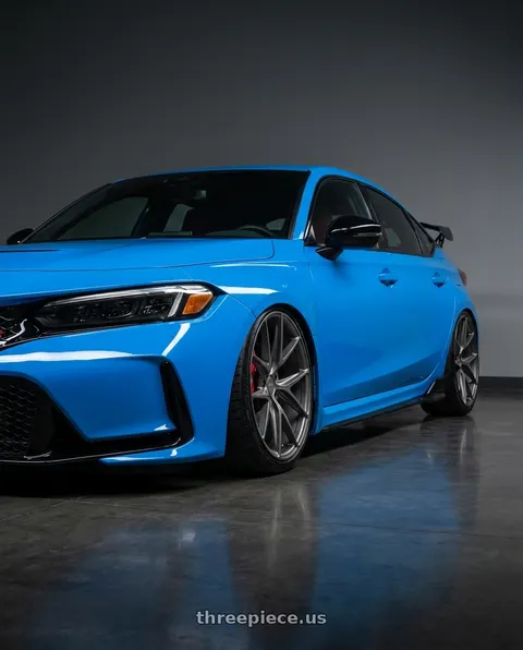 2020 Honda Civic Type R with Niche 1PC M116 MISANO 5X120 19X9.5 +35 MATTE GUN METAL wheels