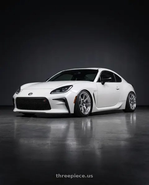 2024 Toyota GR86 with Motegi BATTLE 5x100 17x8 +43 Polished wheels