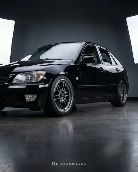 2001 Lexus IS300 with Enkei RPF1 5x114.3 17x8+45 SBC wheels