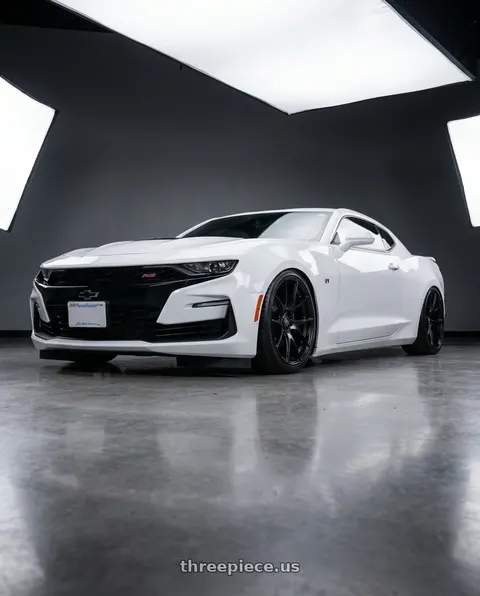 2022 Chevrolet Camaro with Forgestar CF5V 5x120 20x9 +38 Satin Black wheels