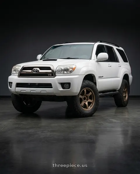 2006 Toyota 4Runner Sport with Gram Lights 57DR-X 6x139.7 17x8.5 +0 BRONZE 2 wheels